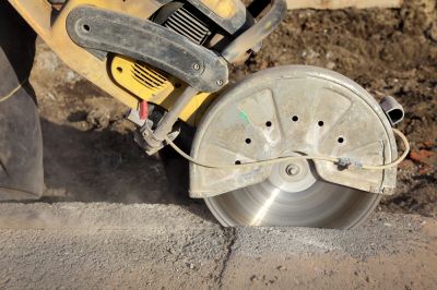 Using Special tools to Cut Concrete